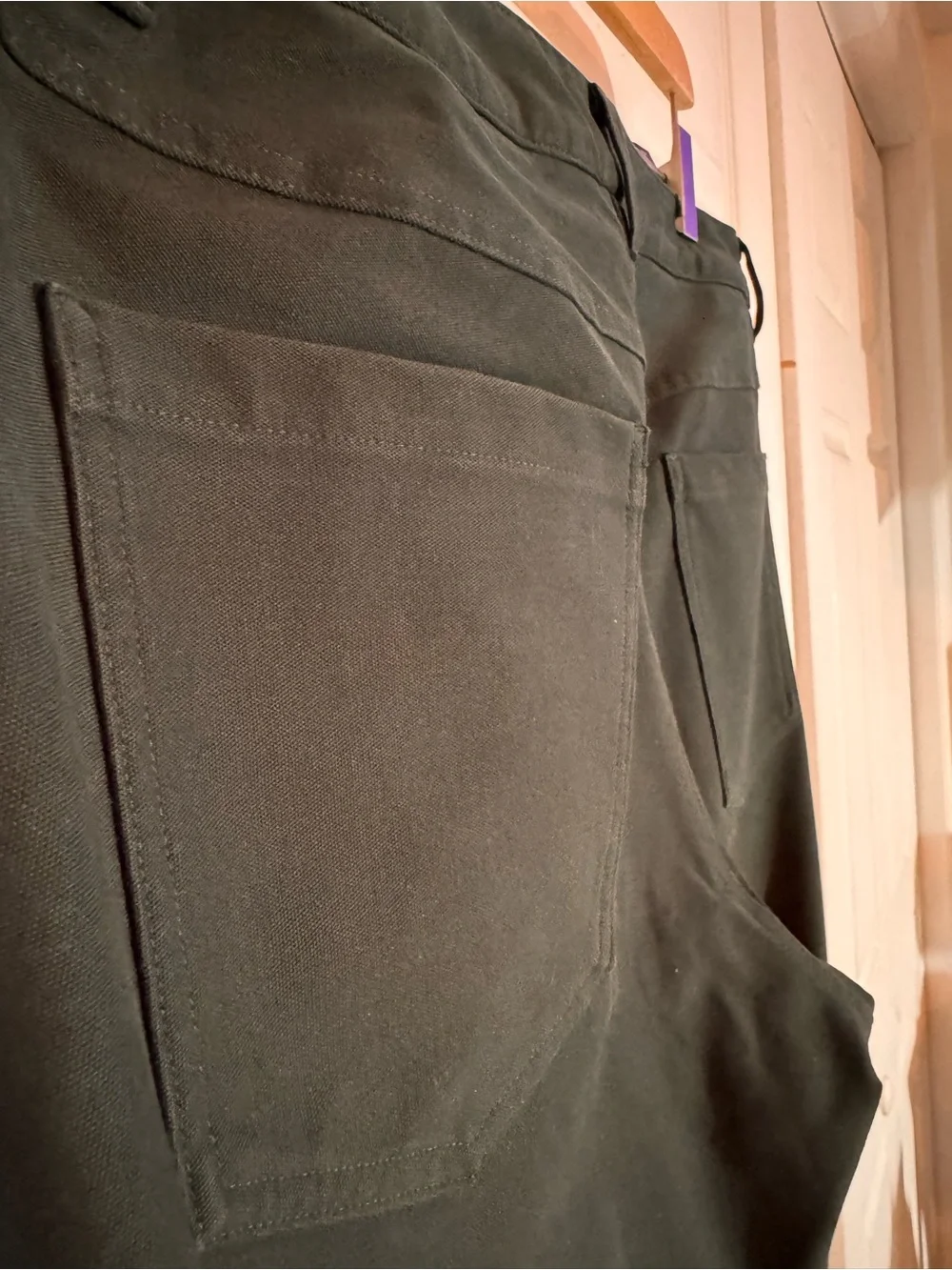 Lululemon Men's Olive Green Canvas Pants, NEVER WORN - Picture 8 of 14